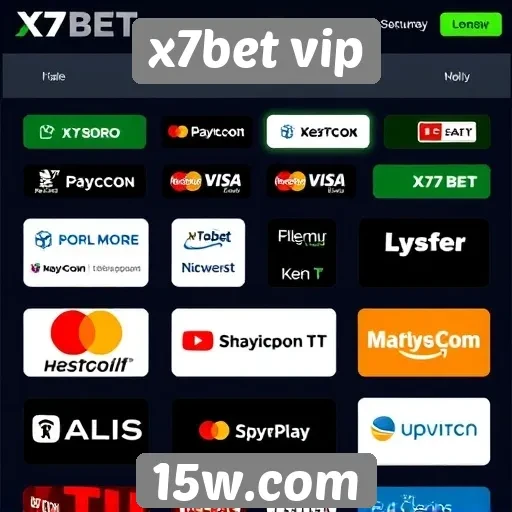 Métodos de pagamento disponíveis no x7bet vip